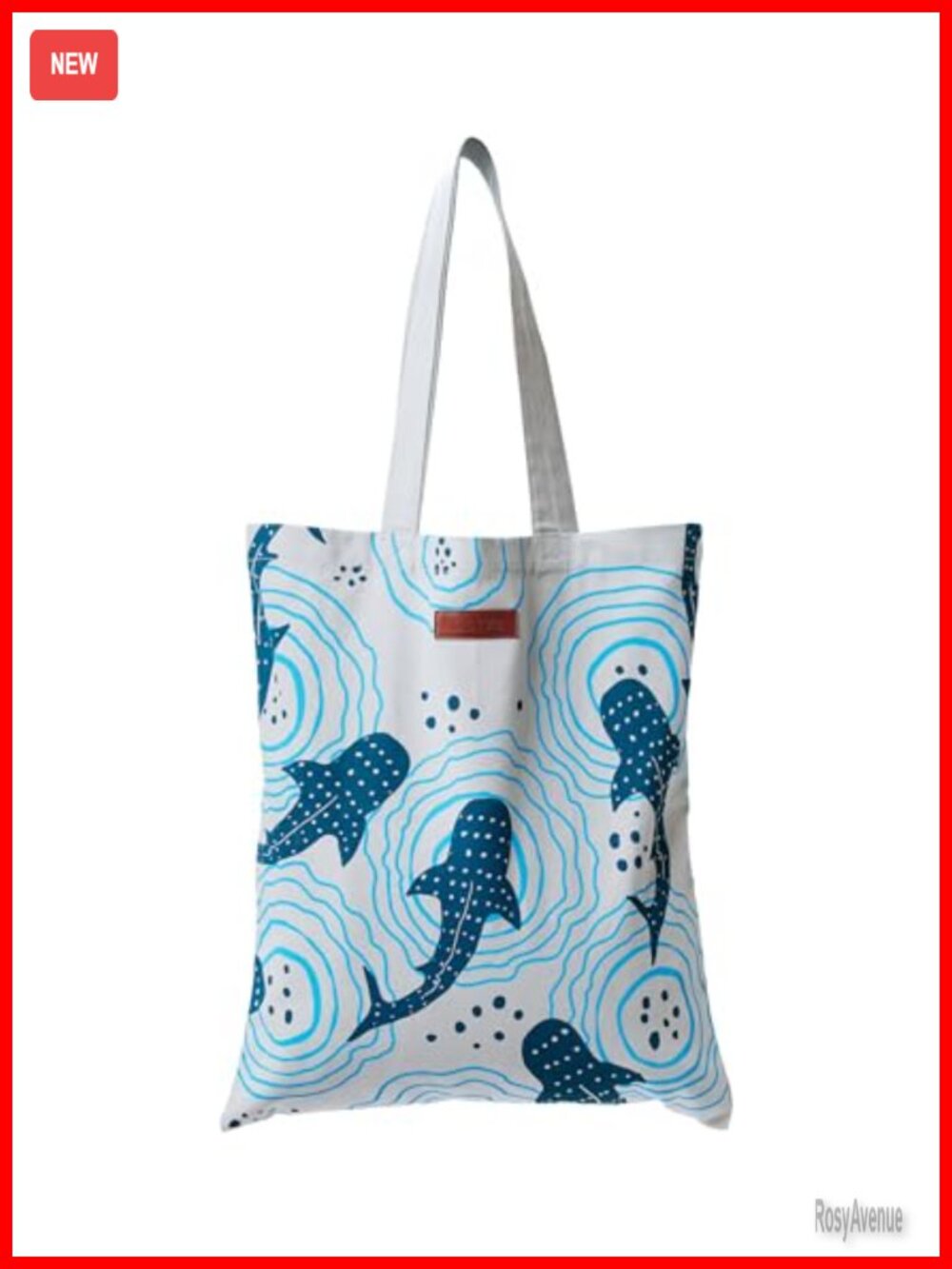 Sand Cloud Canvas Beach Tote Bag for Women Organic Cotton Large